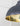 From The Anvil's Smooth Brass Smooth Brass Harborne Pendant; #colour_slate