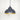 From The Anvil's Smooth Brass Smooth Brass Harborne Pendant; #colour_slate