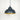 From The Anvil's Smooth Brass Smooth Brass Harborne Pendant; #colour_soot