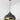 From The Anvil's Smooth Brass Smooth Brass Harborne Pendant; #colour_soot