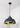 From The Anvil's Smooth Brass Smooth Brass Harborne Pendant; #colour_soot