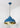 From The Anvil's Smooth Brass Smooth Brass Harborne Pendant; #colour_upstream