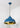 From The Anvil's Smooth Brass Smooth Brass Harborne Pendant; #colour_upstream