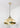 From The Anvil's Smooth Brass Smooth Brass Harborne Pendant; #colour_bare