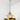 From The Anvil's Smooth Brass Smooth Brass Harborne Pendant; #colour_bare