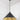 From The Anvil's Hammered Brass Hammered Brass Hockley Pendant; #colour_elan-black