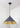 From The Anvil's Hammered Brass Hammered Brass Hockley Pendant; #colour_slate