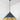 From The Anvil's Hammered Brass Hammered Brass Hockley Pendant; #colour_soot