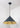 From The Anvil's Hammered Brass Hammered Brass Hockley Pendant; #colour_soot
