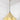 From The Anvil's Hammered Brass Hammered Brass Hockley Pendant; #colour_bare
