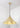 From The Anvil's Hammered Brass Hammered Brass Hockley Pendant; #colour_bare