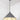 From The Anvil's Smooth Brass Smooth Brass Hockley Pendant; #colour_bluff