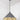 From The Anvil's Smooth Brass Smooth Brass Hockley Pendant; #colour_bluff