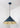 From The Anvil's Smooth Brass Smooth Brass Hockley Pendant; #colour_dusk