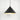 From The Anvil's Smooth Brass Smooth Brass Hockley Pendant; #colour_elan-black