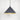 From The Anvil's Smooth Brass Smooth Brass Hockley Pendant; #colour_slate