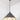 From The Anvil's Smooth Brass Smooth Brass Hockley Pendant; #colour_slate