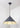 From The Anvil's Smooth Brass Smooth Brass Hockley Pendant; #colour_slate