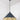 From The Anvil's Smooth Brass Smooth Brass Hockley Pendant; #colour_soot