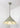 From The Anvil's Smooth Brass Smooth Brass Hockley Pendant; #colour_tump