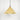 From The Anvil's Smooth Brass Smooth Brass Hockley Pendant; #colour_bare