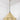 From The Anvil's Smooth Brass Smooth Brass Hockley Pendant; #colour_bare
