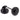 From The Anvil's Matt Black Round Thumbturn Set; #finish_matt-black