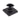 From The Anvil's Matt Black Round Thumbturn Set; #finish_matt-black
