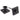 From The Anvil's Matt Black Round Thumbturn Set; #finish_matt-black