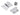 From The Anvil's Polished Chrome Parliament Hinges SS (pair); #finish_polished-chrome
