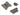 From The Anvil's Aged Bronze Parliament Hinges SS (pair); #finish_aged-bronze