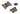 From The Anvil's Aged Bronze Parliament Hinges SS (pair); #finish_aged-bronze