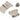 From The Anvil's Polished Nickel Parliament Hinges SS (pair); #finish_polished-nickel