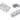 From The Anvil's Polished Chrome Ball Bearing Butt Hinge (pair) SS; #finish_polished-chrome