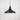 From The Anvil's Smooth Copper Smooth Copper Frankley Pendant; #colour_elan-black