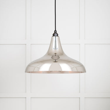 From The Anvil's Smooth Nickel Smooth Nickel Frankley Pendant; #colour_bare
