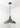 From The Anvil's Smooth Brass Smooth Brass Frankley Pendant; #colour_slate