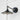 From The Anvil's Smooth Nickel Smooth Nickel Flora Wall Light; #finish_elan-black