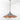 From The Anvil's Smooth Copper Smooth Copper Flora Pendant; #colour_bluff