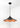 From The Anvil's Smooth Copper Smooth Copper Flora Pendant; #colour_elan-black