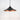 From The Anvil's Smooth Copper Smooth Copper Flora Pendant; #colour_elan-black
