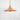 From The Anvil's Smooth Copper Smooth Copper Flora Pendant; #colour_bare