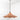 From The Anvil's Smooth Copper Smooth Copper Flora Pendant; #colour_bare