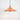 From The Anvil's Smooth Copper Smooth Copper Flora Pendant; #colour_bare