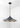From The Anvil's Smooth Nickel Smooth Nickel Flora Pendant; #colour_soot