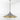 From The Anvil's Smooth Brass Smooth Brass Flora Pendant; #colour_bluff