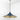 From The Anvil's Smooth Brass Smooth Brass Flora Pendant; #colour_dusk