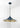 From The Anvil's Smooth Brass Smooth Brass Flora Pendant; #colour_dusk
