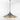 From The Anvil's Smooth Brass Smooth Brass Flora Pendant; #colour_slate