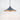 From The Anvil's Smooth Brass Smooth Brass Flora Pendant; #colour_slate